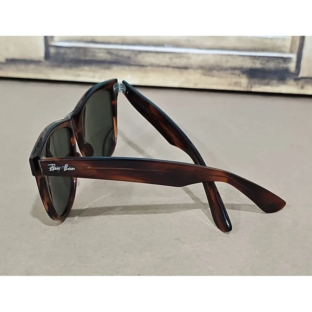 VINTAGE B&L RAY-BAN L1725 XWAS‎ G15 UV CRYSTAL SHINY TORT WAYFARER II SUNGLASSES